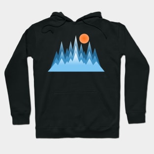 Blue mountains Hoodie